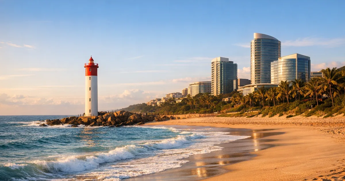 Umhlanga Ridge skyline and business district where SEO Durban provides local search optimisation