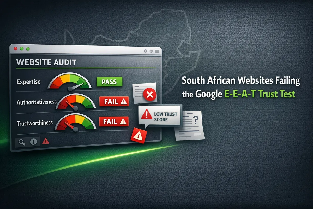 South African websites E-E-A-T failures and how to fix them